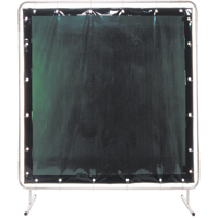Écran et cadre pour soudage, 2 Panneaux, Vert, 5' x 3' SF005 | Auto-Cam