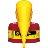 Safety Cans, Type I, Steel, 1 US gal., Red, FM Approved/UL/ULC Listed Auto-Cam