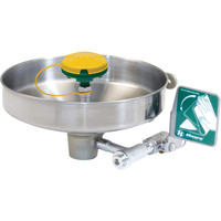 Axion<sup>®</sup> Eye/Face Wash Station, Wall-Mount Installation, Stainless Steel Bowl SEB240 | Auto-Cam