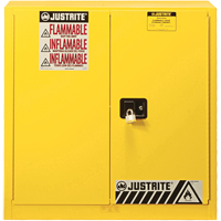 Armoire de s&eacute;curit&eacute; pour produits inflammables Ex Sure-Grip, 30 gal., 2 Porte(s), 36" La x 35" h x 24" p Auto-Cam