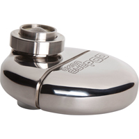 Poste de douche oculaire/faciale Axion, Installation Montage sur &eacute;vier, Bol Acier inoxydable Auto-Cam