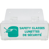 Distributeur de lunettes de s&eacute;curit&eacute; avec couvercle Auto-Cam
