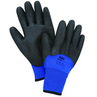 Gants North Northflex Cold Grip, 8/Moyen, R&ecirc;vetement PVC, Calibre 15, Enveloppe en Nylon Auto-Cam