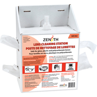Poste de nettoyage jetables pour lentilles, Carton, 8" lo x 5" p x 12-1/2" h SEE382 | Auto-Cam