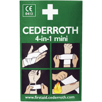 Cederroth 4-in-1 Bloodstopper, 5" L x 3" W Auto-Cam