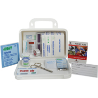 Trousses spécialisées - Colombie-Britannique, Dispositif médical Classe 1, Boîte en plastique SEE516 | Auto-Cam