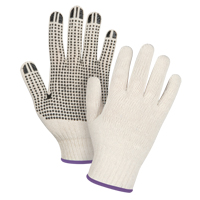 Gants tricot&eacute;s de poids lourd, Poly/coton, Un c&ocirc;t&eacute;, Calibre 7, T-petit Auto-Cam