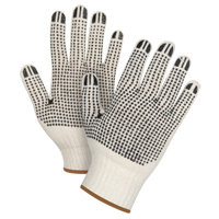 Gants tricot&eacute;s de poids lourd &agrave; deux c&ocirc;t&eacute;s avec pois, Poly/coton, Deux c&ocirc;t&eacute;s, Calibre 7, Grand Auto-Cam