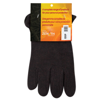 Gants de jersey, Grand, Brun, Molleton rouge, &agrave; enfiler Auto-Cam