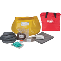 Trousse de lutte contre les d&eacute;versements pour l'ouest du canada, Universel, Sac, Absorbance de 17 gal. US Auto-Cam