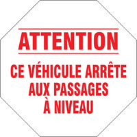 Panneau routier francais, Vinyle, 18" la x 18" h SEI461 | Auto-Cam