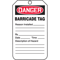 &eacute;tiquettes de s&eacute;curit&eacute;, Plastique, 3-3/8" la x 5-3/4" h, Anglais Auto-Cam