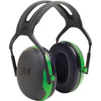 Peltor X Series Earmuffs, Headband, 22 NRR dB Auto-Cam