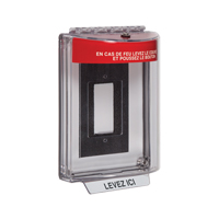 Universal Stopper<sup>®</sup> Fire Alarm Covers, Enclosed flush back box SEJ357 | Auto-Cam