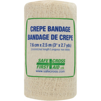 Bandage de cr&ecirc;pe en rouleau, 97-1/5" lo x 3" la, Classe 1 Auto-Cam