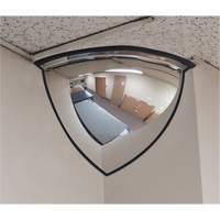 90° Dome Mirror, Quarter Dome, Open Top, 20" Diameter Auto-Cam