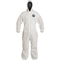 Coverall, X-Large, White, ProShield&reg; 10 Auto-Cam