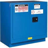 Armoires sous le comptoir pour rangement de mati&egrave;res dangereuses Sure-Grip Ex, 22 gal., 35" x 35" x 22" Auto-Cam
