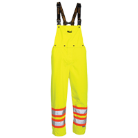 Professional&reg; Journeyman&reg; 300D Pants, Polyester, Small, High Visibility Lime-Yellow Auto-Cam