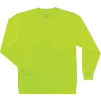 Chandail &agrave; manches longues non certifi&eacute; GloWear 8091, Polyester, Petit, Jaune lime haute visibilit&eacute; Auto-Cam