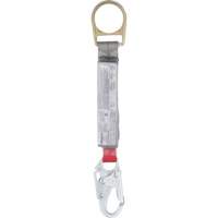PRO Rope Shock-Absorber, 1.5', Snap Hook/Carabiner Center, Snap Hook Leg Ends, Nylon Auto-Cam