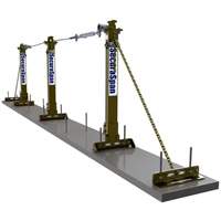 SecuraSpan Loop Rebar Horizontal Lifeline System Auto-Cam