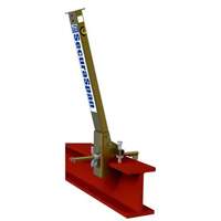 SecuraSpan I-Beam HLL Stanchion with Base Auto-Cam