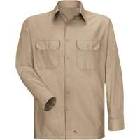 Chemise &agrave; manches longues en tissu ind&eacute;chirable, Hommes, 3T-Grand, Khaki Auto-Cam