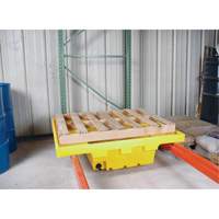 Ultra-Rack Sump&reg;, 51.5" L x 51.5" W x 12" H, 66 US gal. Capacity Auto-Cam