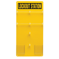 Lockout Board, 24 Padlock Capacity, Padlocks Not Included Auto-Cam
