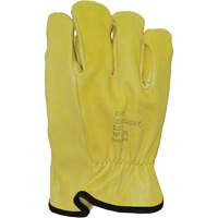 Salisbury  Leather Protector Gloves, Size 11, 10" L Auto-Cam