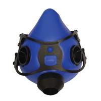 Demi-masque respirateur de s&eacute;rie 100 Comfort Air, Silicone, Grand Auto-Cam
