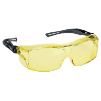 Lunettes de s&eacute;curit&eacute; s&eacute;rie Extra OTG Dynamic, Lentille Ambr&eacute;e, Antibu&eacute;e/Anti-&eacute;gratignures, ANSI Z87+/R&eacute;pond ou surpasse la norme CSA Z94.3 Auto-Cam