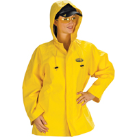 Hurricane Flame Retardant/Oil Resistant Rain Suits - Jackets, 4X-Large, Yellow Auto-Cam