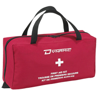 Trousse de premiers soins de luxe pour la maison Dynamic, Dispositif m&eacute;dical Classe 1, Sac en nylon Auto-Cam