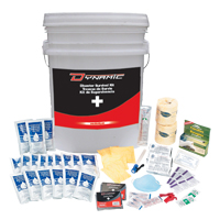 Trousse de premiers soins pour pr&eacute;paration aux situations d'urgence Dynamic, Dispositif m&eacute;dical Classe 1, Seau Auto-Cam