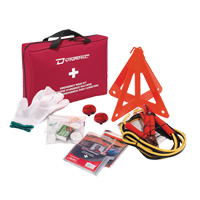 Trousse de premiers soins pour dangers extr&ecirc;mes de la route Dynamic, Dispositif m&eacute;dical Classe 1, Sac en nylon Auto-Cam