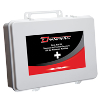Trousse de premiers soins pour autobus scolaire Dynamic, Dispositif m&eacute;dical Classe 1, 36 unit&eacute;s/Boîte en m&eacute;tal Auto-Cam