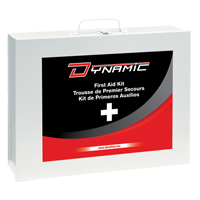 Dynamic General-Purpose Industrial First Aid Kit, Class 1 Medical Device, Metal B Auto-Cam