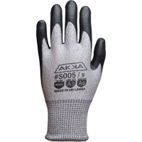 Gants r&eacute;sistants aux coupures, Taille Petit/7, Calibre 10, Rev&ecirc;tement Mousse de nitrile, Enveloppe en Dyneema, ASTM ANSI niveau A3/EN 388 niveau C Auto-Cam