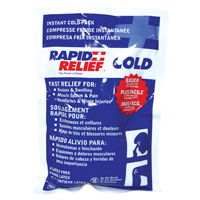 Rapid Relief<sup>®</sup> Instant Chill Pack, Cold, Single Use, 6" x 9" SGC724 | Auto-Cam