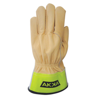 Gants pour monteur de ligne, Petit, Paume en Cuir fleur de vache Auto-Cam