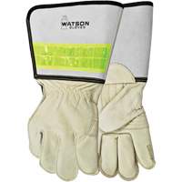 Gants de soudage pour monteur de ligne pour disjoncteur, Cuir fleur de vache, Taille Moyen Auto-Cam