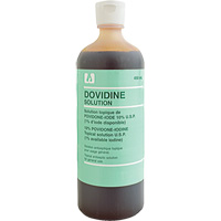 Povidone iodée topique, Liquide, Antiseptique SGE787 | Auto-Cam