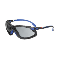 Ensemble de lunettes de s&eacute;curit&eacute; Solus, Lentille Fum&eacute;e, Antibu&eacute;e, R&eacute;pond ou surpasse la norme CSA Z94.3 Auto-Cam