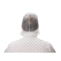 Cagoule jetable, Polypropyl&egrave;ne, Blanc Auto-Cam