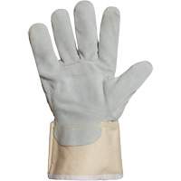 Endura&reg; Cut-Resistant Gloves, Small, Split Leather Palm Auto-Cam