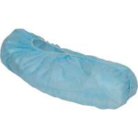 KleenGuard A10 Light-Duty Shoe Covers, One Size, Polypropylene, Blue Auto-Cam