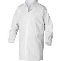 KleenGuard™ A20 Lab Coats, SMS, White, X-Large SGF953 | Auto-Cam