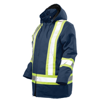 Safety Parka, Navy Blue, Large Auto-Cam